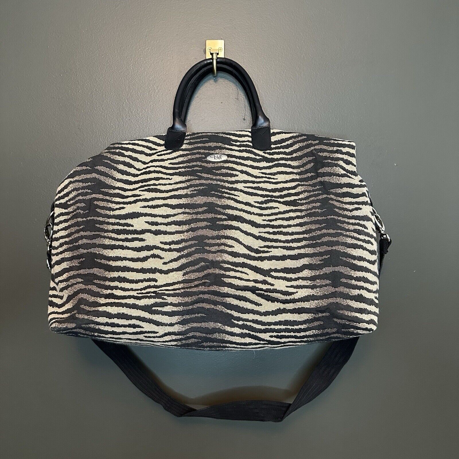 Diane Von Furstenberg Dvf Madagascar Collection Animal Print Luggage Travel Bag